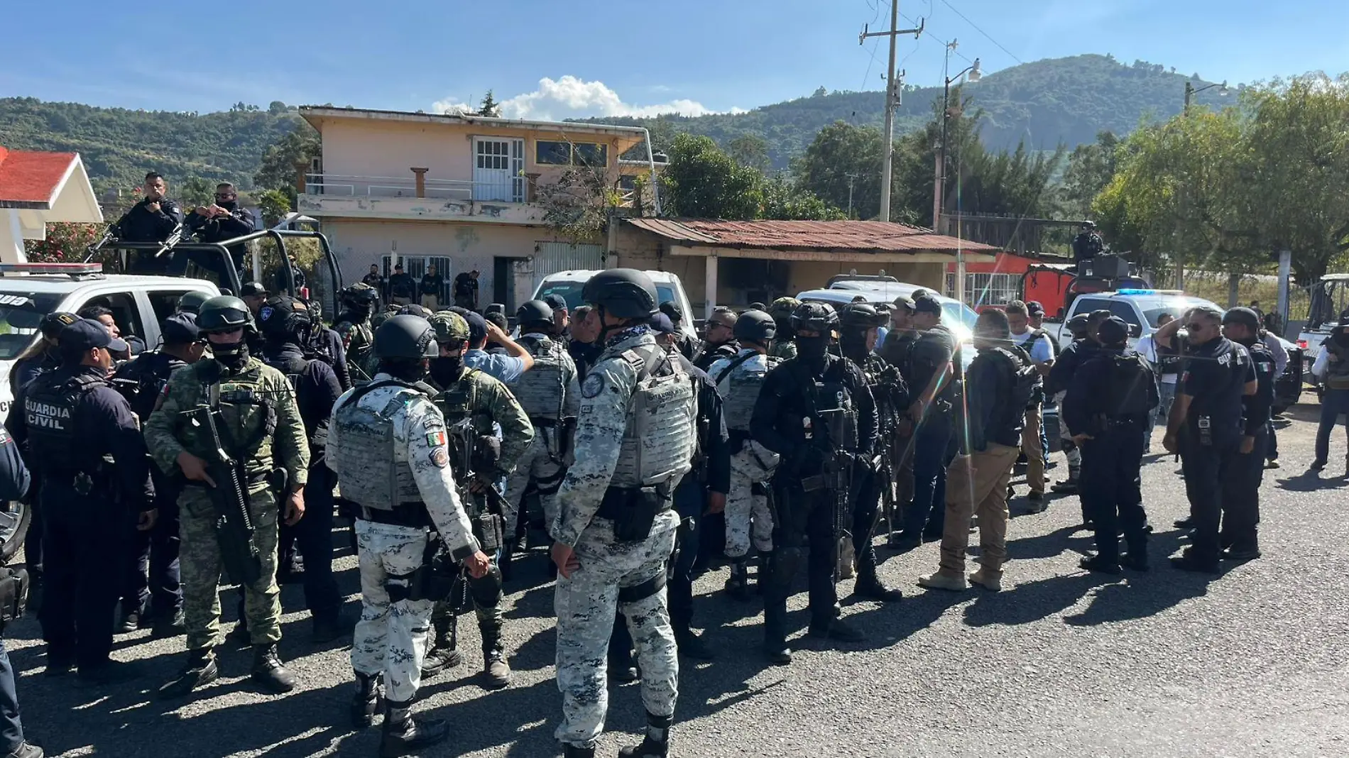 Operativo en Zinapécuaro